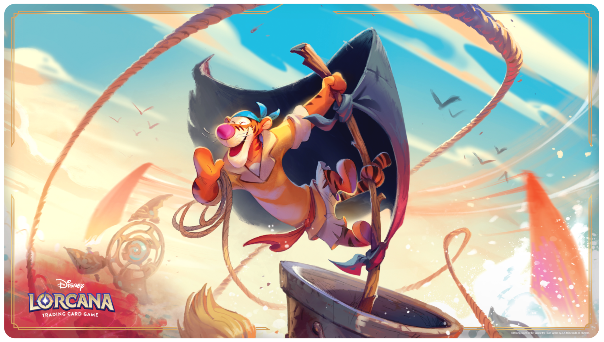 Disney Lorcana S7 – l’Ile d’Archazia – Playmat A – Tigrou – Ravensburger Pré co vente 21/03/25