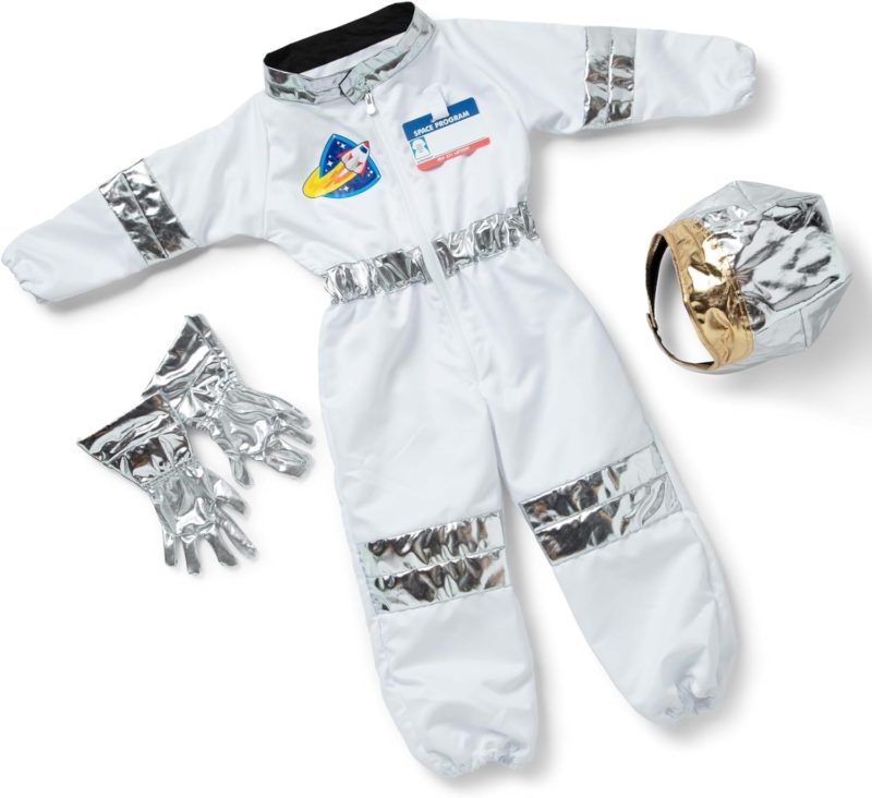Déguisement Astronaute, Costume pour filles et garçons avec accessoires
