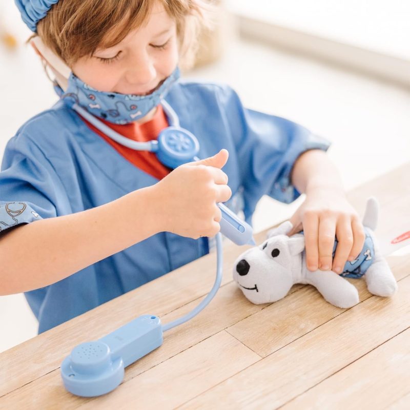 Déguisement Vétérinaire, Costume pour filles et garçons avec accessoires – Image 7