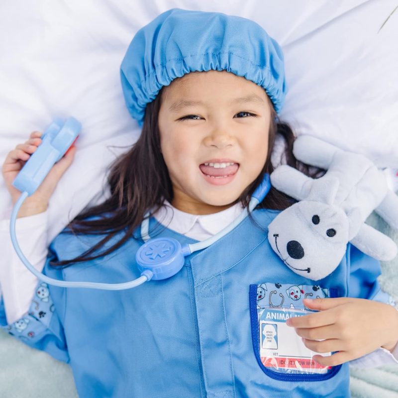 Déguisement Vétérinaire, Costume pour filles et garçons avec accessoires – Image 4