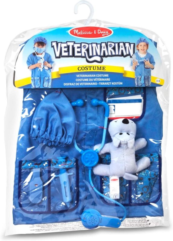 Déguisement Vétérinaire, Costume pour filles et garçons avec accessoires – Image 2