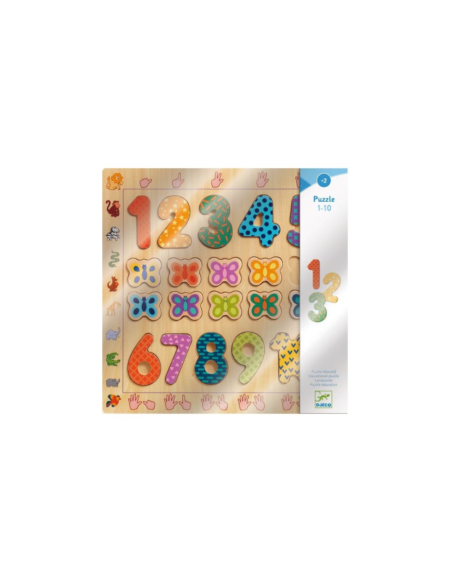 Puzzle Chiffres bois