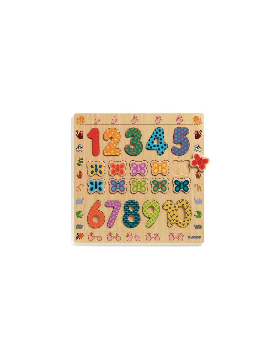 Puzzle Chiffres bois – Image 2
