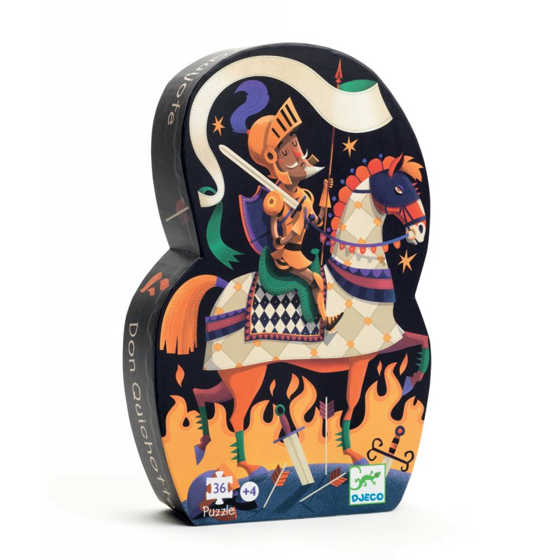 Puzzle Silhouette Don Quichotte