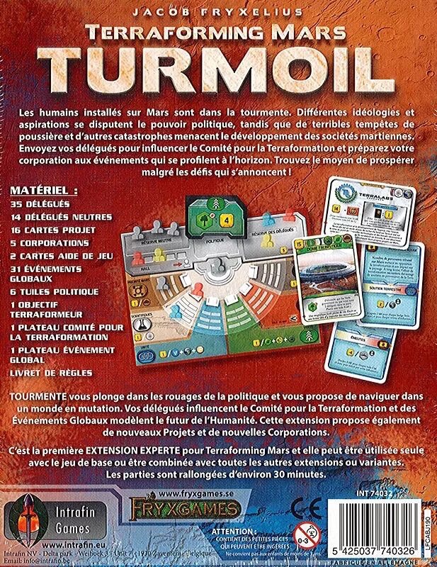 Turmoil (Extension Terraforming Mars) – Image 2